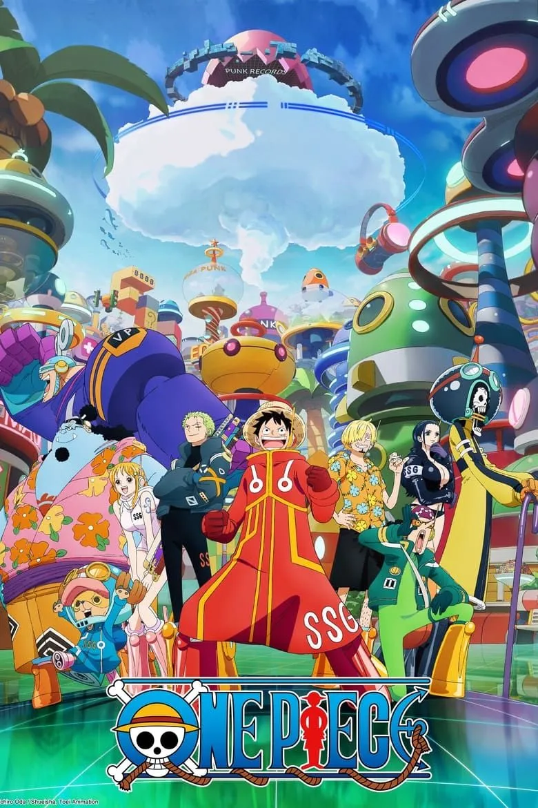 Hình ảnh poster quảng bá cho thương hiệu One Piece, biểu tượng của loạt phim hoạt hình và game.