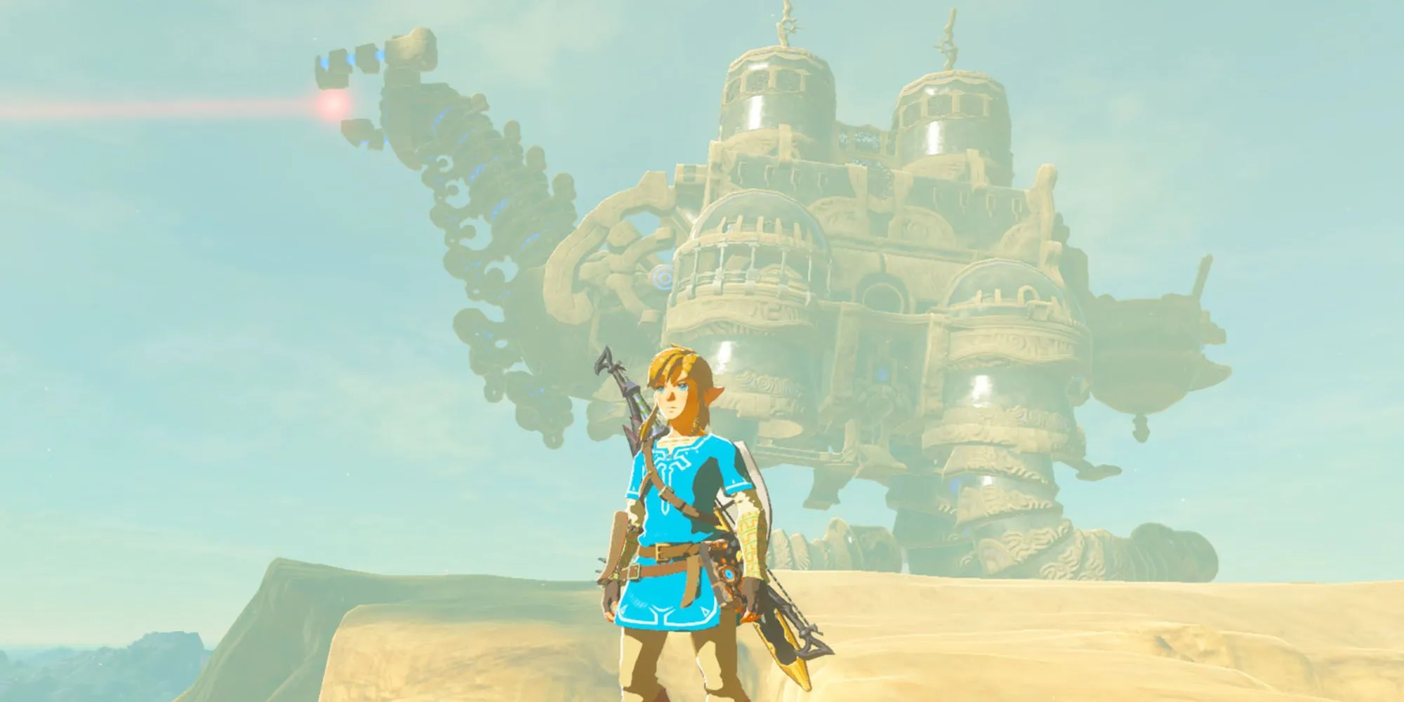 Alt: Hình ảnh các Divine Beast (Thần Thú) trong game The Legend Of Zelda: Breath Of The Wild