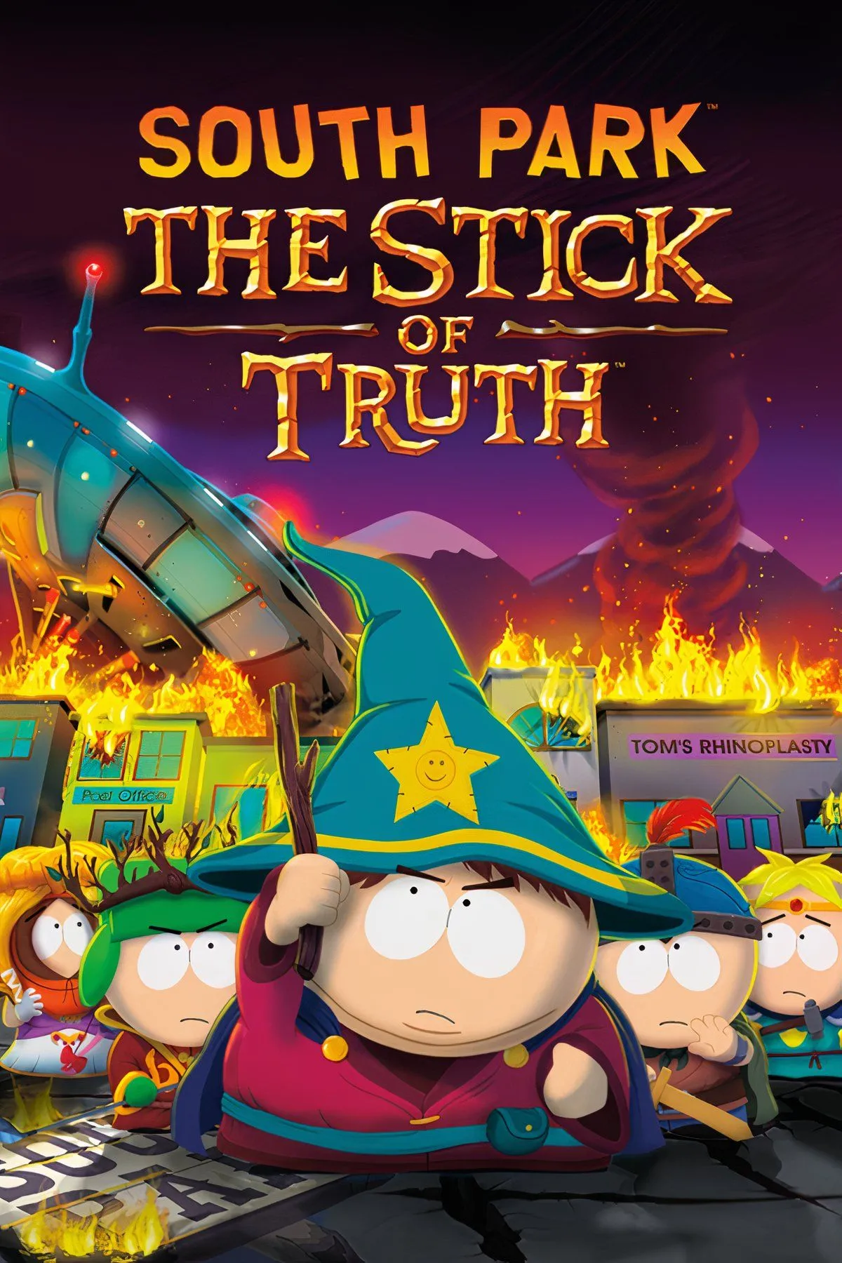 Bìa game South Park: The Stick of Truth, một bất ngờ lớn trong thể loại game chuyển thể RPG.