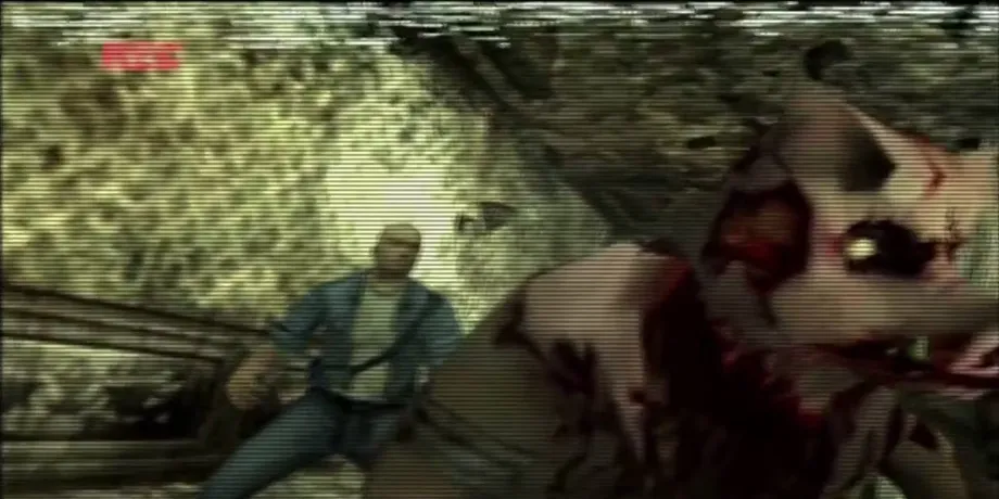 Boss Piggsy cầm cưa máy trong game kinh dị sinh tồn Manhunt PS2