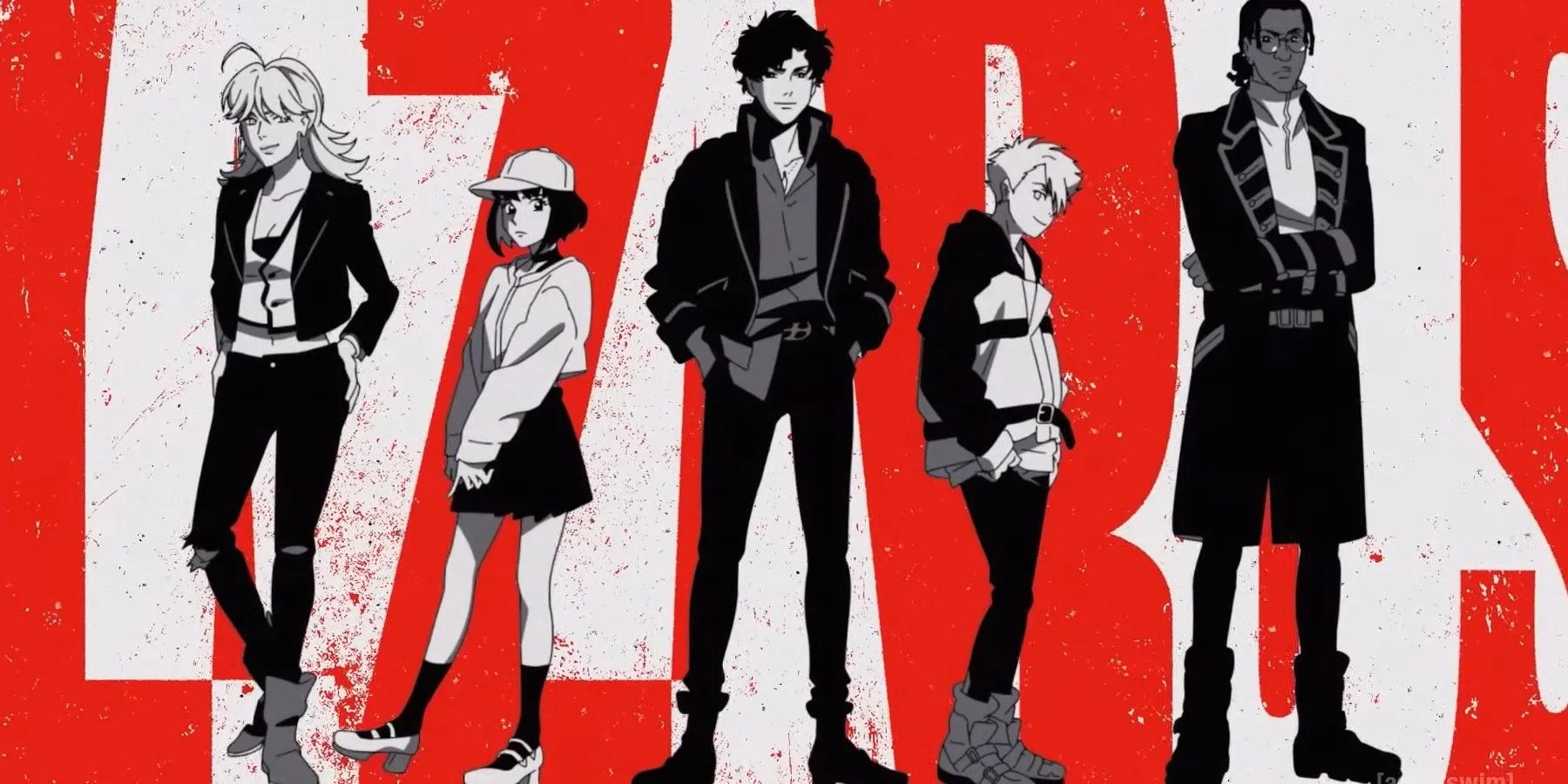Các nhân vật chính trong anime Lazarus của Shinichiro Watanabe và MAPPA