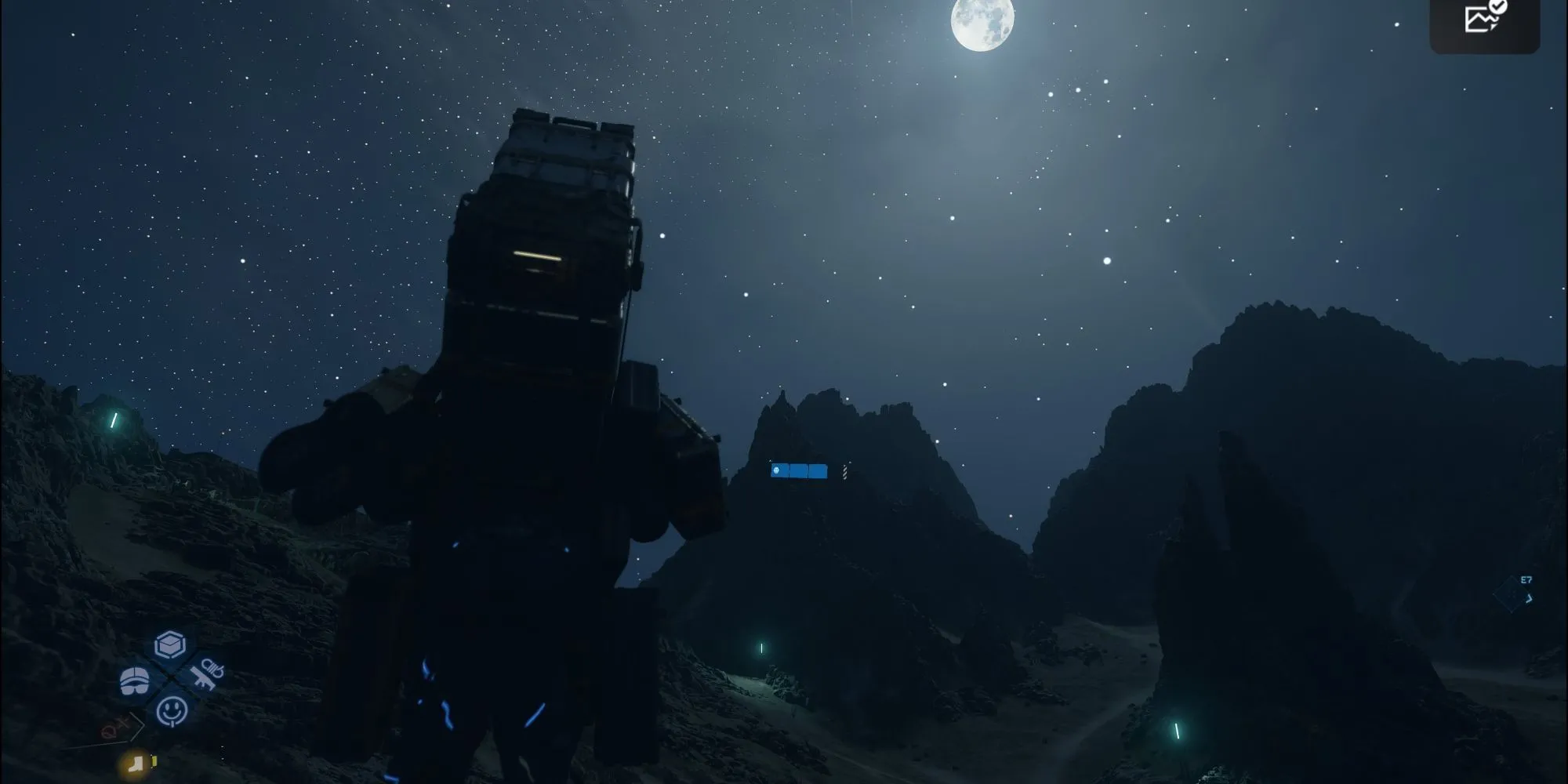 Cận cảnh chi tiết khuôn mặt nhân vật trong một đoạn cắt cảnh của Death Stranding 2, thể hiện đồ họa chân thực.