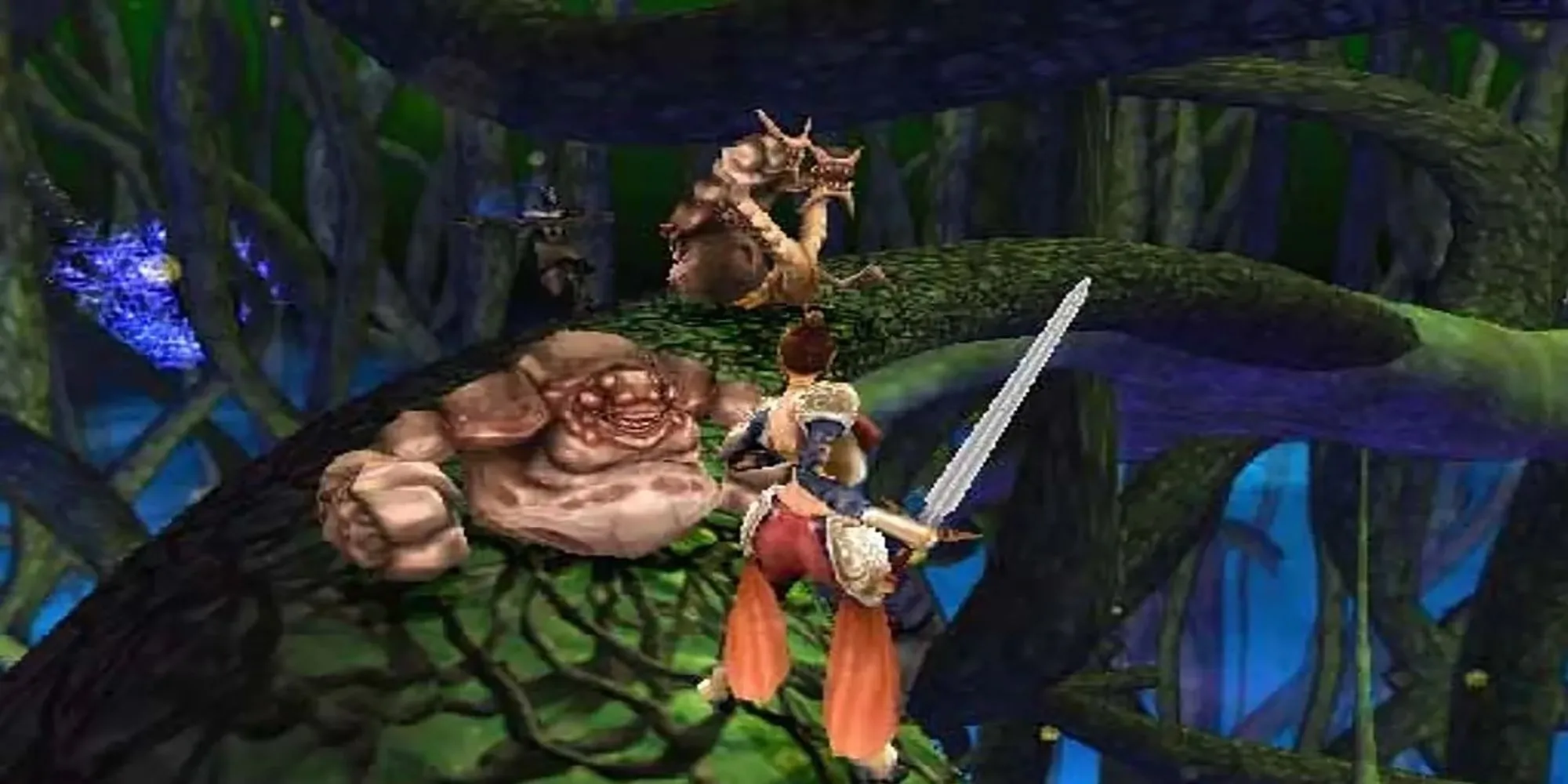 Cảnh chiến đấu trong Summoner, RPG thế giới mở hiếm có trên PS2
