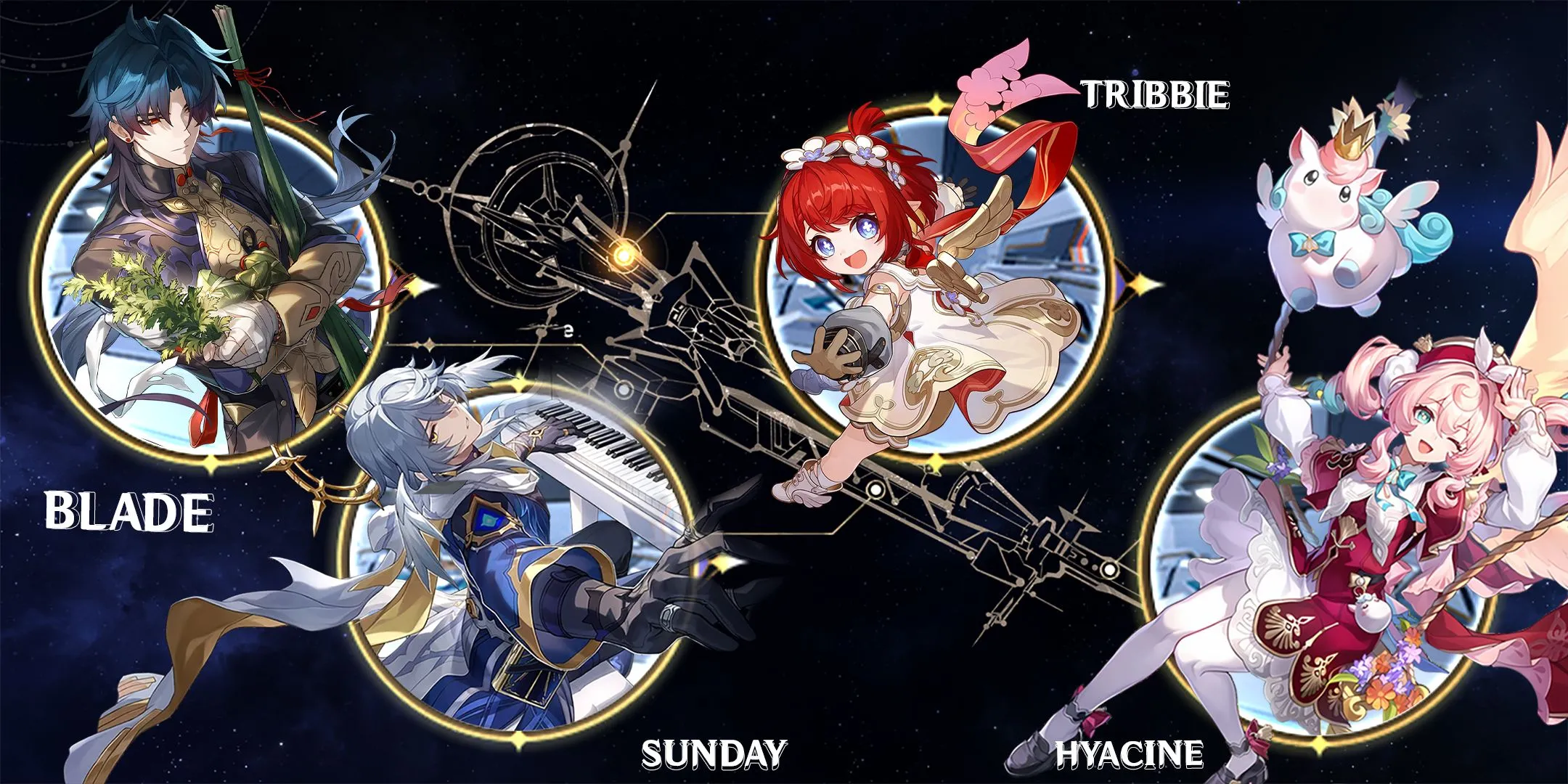 Đội hình Blade Honkai Star Rail tập trung tối đa sức mạnh với Sunday, Tribbie và Hyacine