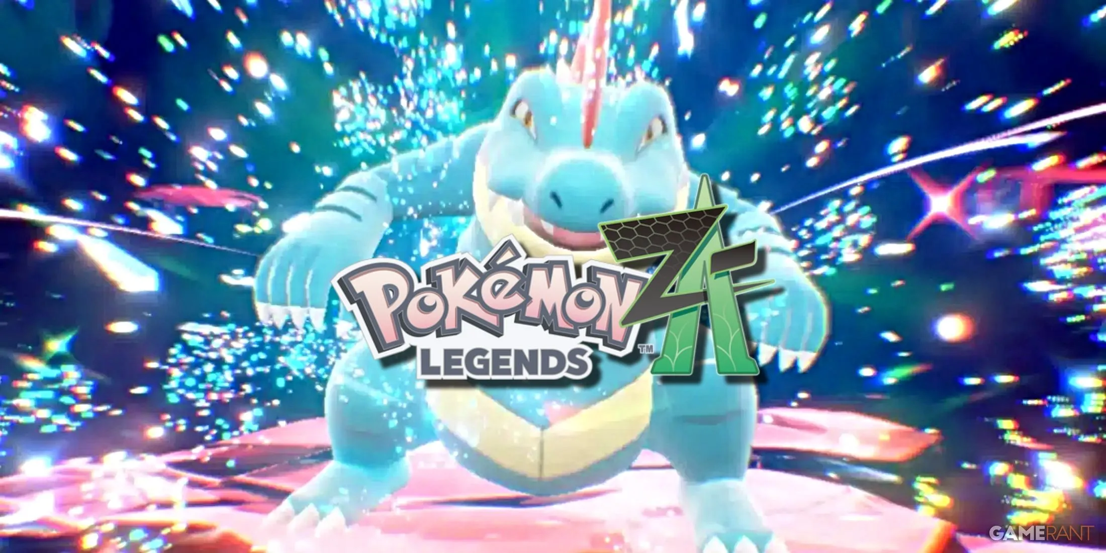 Feraligatr với thiết kế Mega Evolution rò rỉ trong Pokemon Legends Z-A