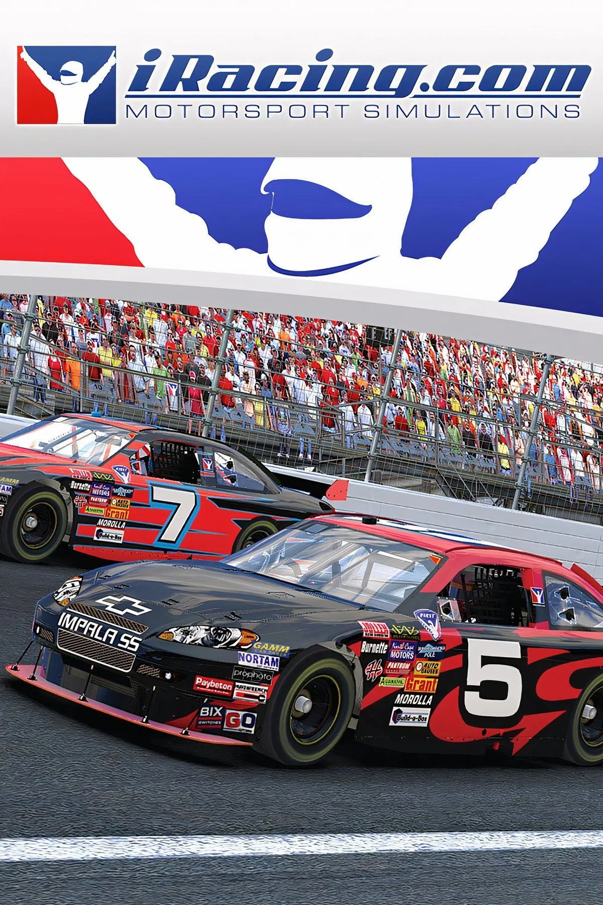 Hình ảnh đại diện của iRacing, hãng phát triển đứng sau tựa game đua xe mô phỏng NASCAR 25