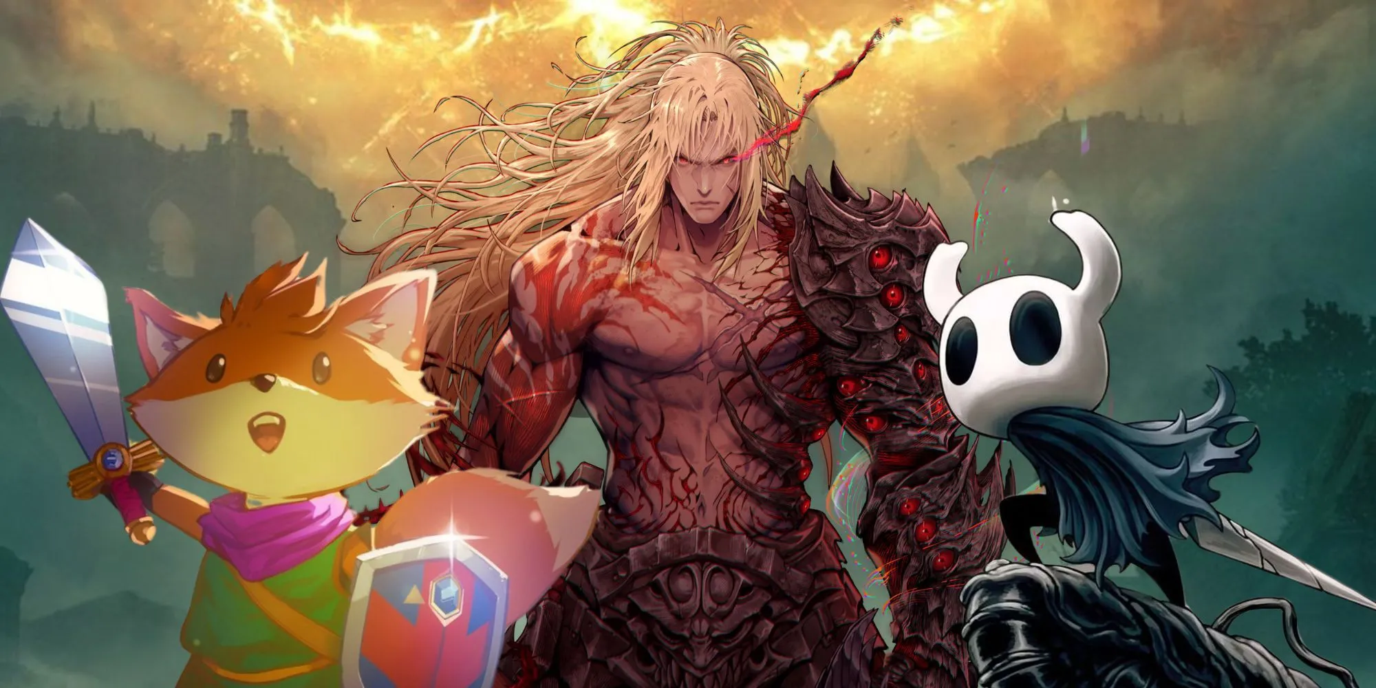 Hình ảnh giới thiệu game Blades of Fire, sự kết hợp giữa Soulslike và các yếu tố độc đáo.