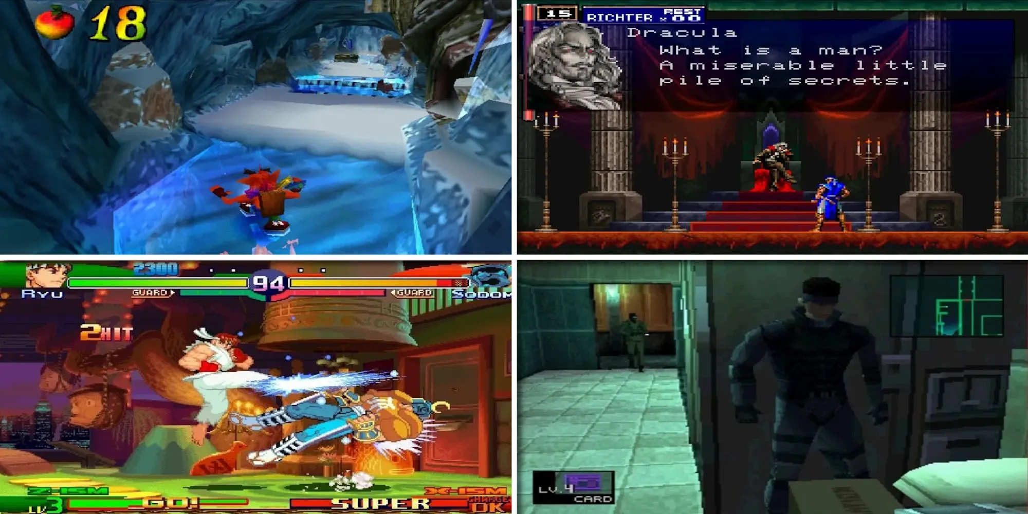 Hình ảnh minh họa các tựa game PS1 kinh điển được đánh giá là vẫn hay cho đến ngày nay
