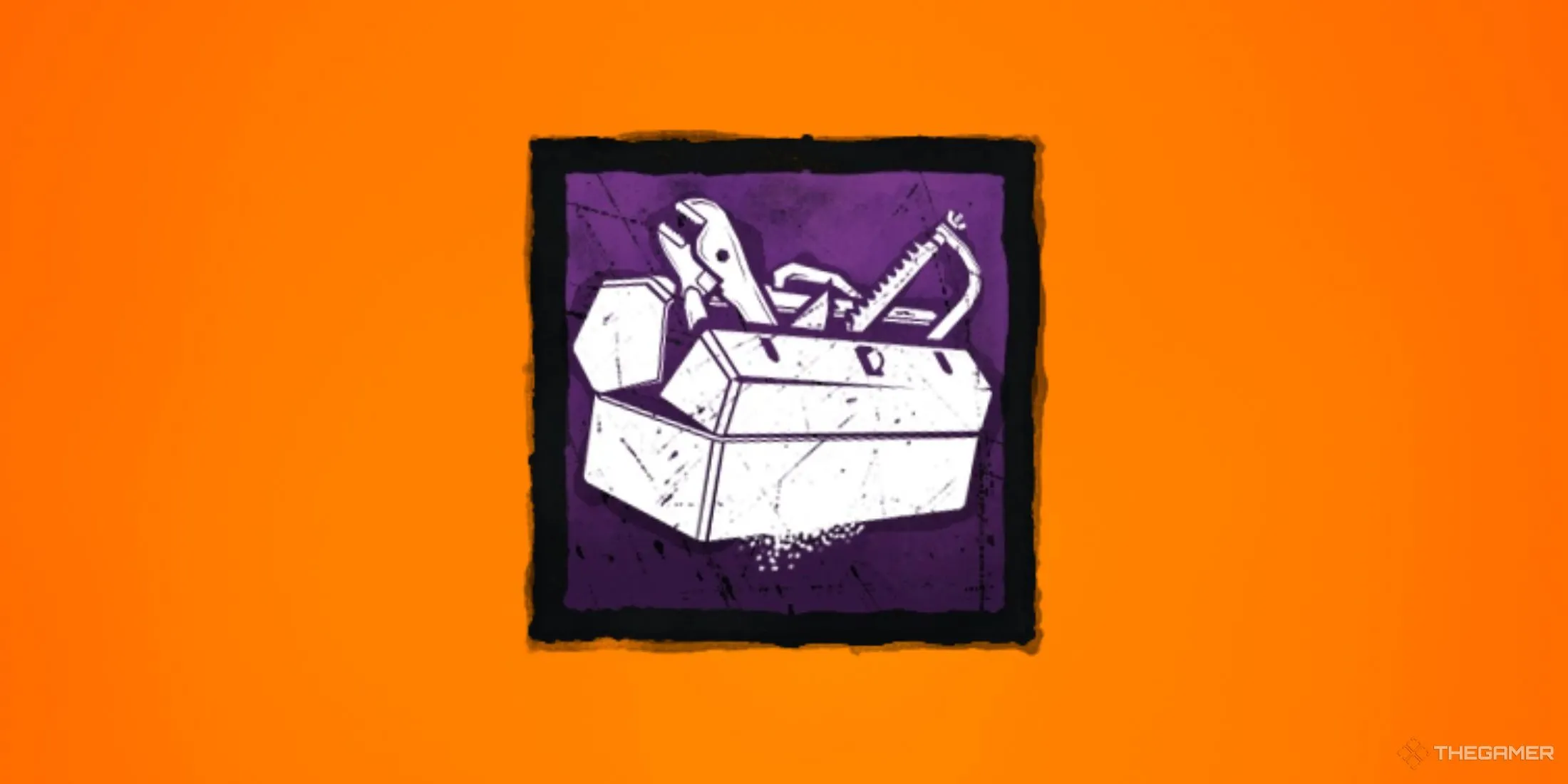 Hộp Công Cụ của Alex (Alex's Toolbox) trong Dead By Daylight, một vật phẩm hiếm có tác dụng phá hoại nhanh chóng.
