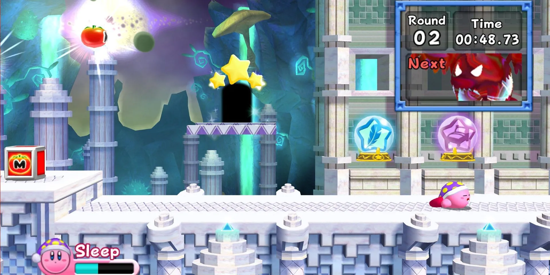 In the True Arena in Kirby