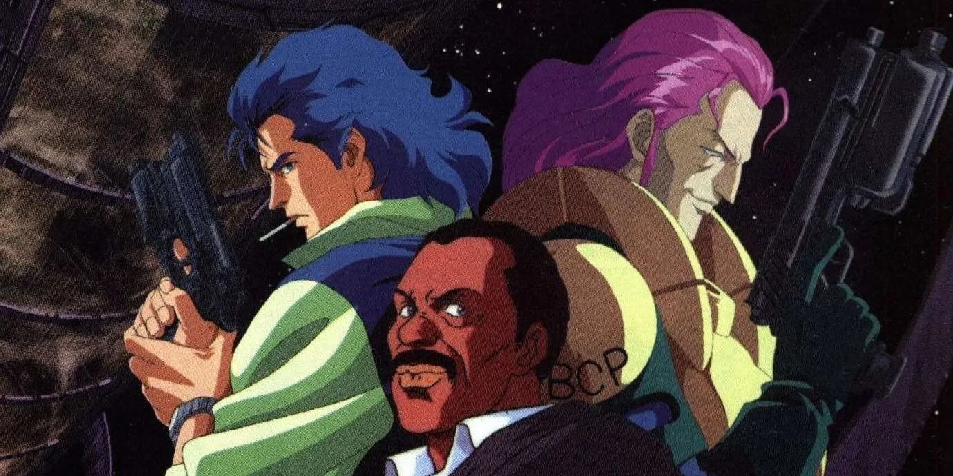 Jonathan Ingram, Tony Redwood và Ed Brown trong game Policenauts