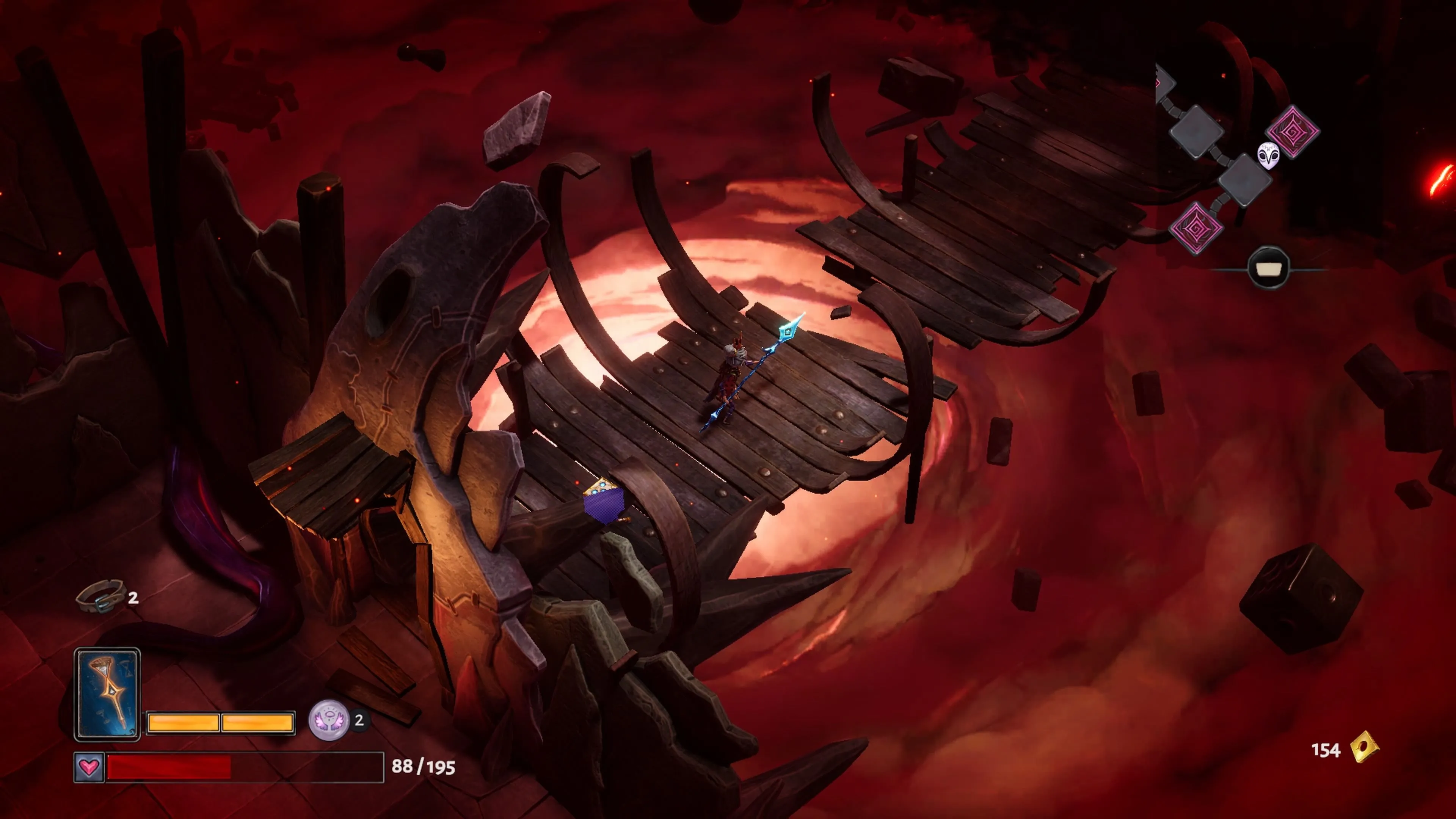 Khám phá cấu trúc dungeon độc đáo mô phỏng bàn cờ trong game