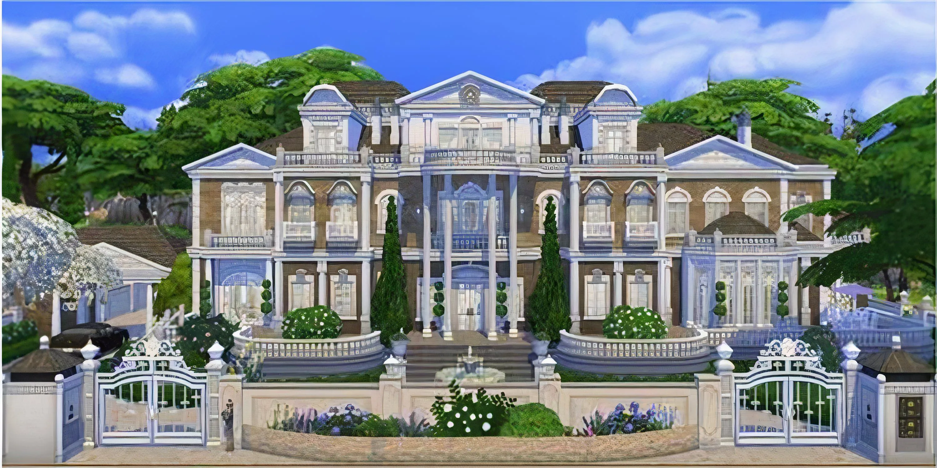 Khu đất Oakenstead rộng lớn và sang trọng tại Willow Creek, The Sims 4, lý tưởng cho việc xây dựng di sản và các công trình kiến trúc đồ sộ