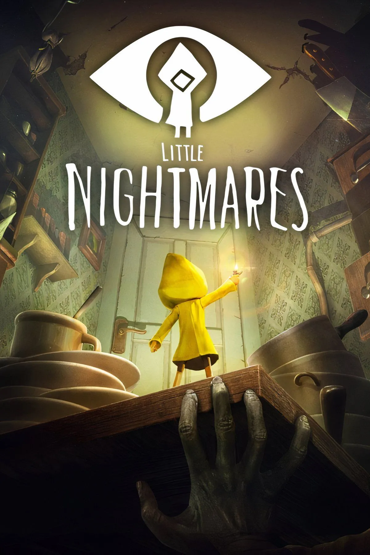 Little Nightmares cover art, Six lạc lối trong thế giới khổng lồ, game kinh dị trẻ em