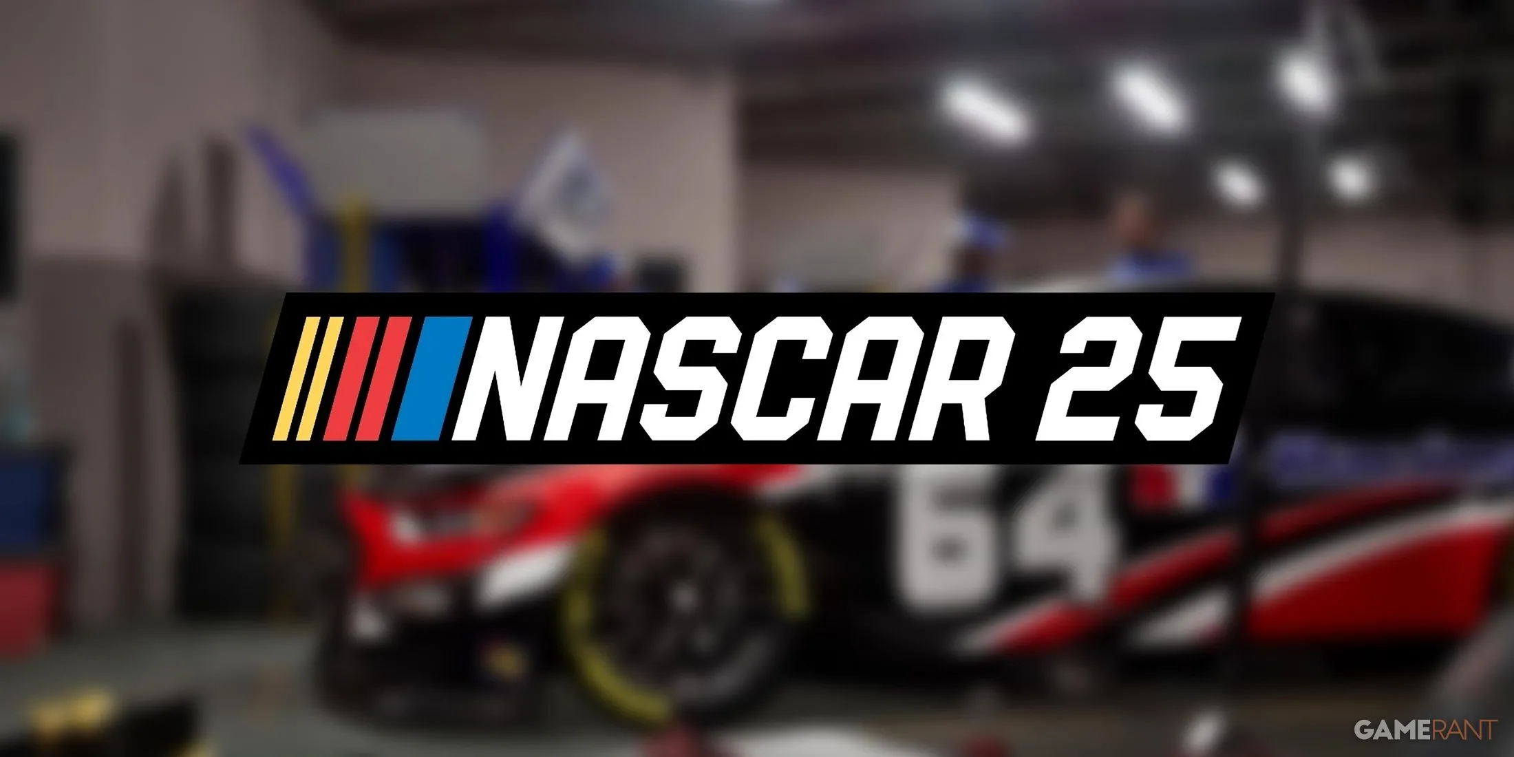 Logo chính thức của game đua xe NASCAR 25, biểu tượng cho sự trở lại đầy hứa hẹn