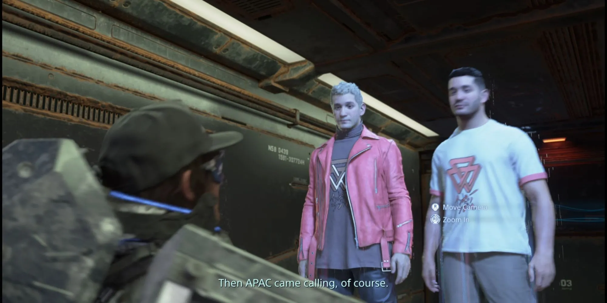 Một nhân vật khách mời hoặc chi tiết đặc biệt trong Death Stranding 2, liên quan đến các tham chiếu của Kojima.