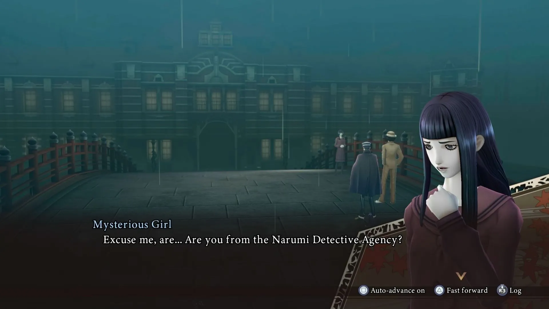 Nhân vật nữ trong game RAIDOU Remastered với đồ họa được cải thiện