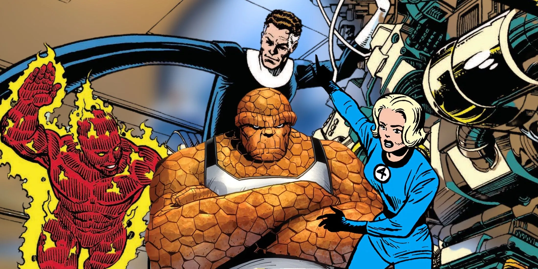 Những đầu truyện tranh Fantastic Four kinh điển, nơi nguồn gốc các phản diện và cameo được khai thác sâu sắc.