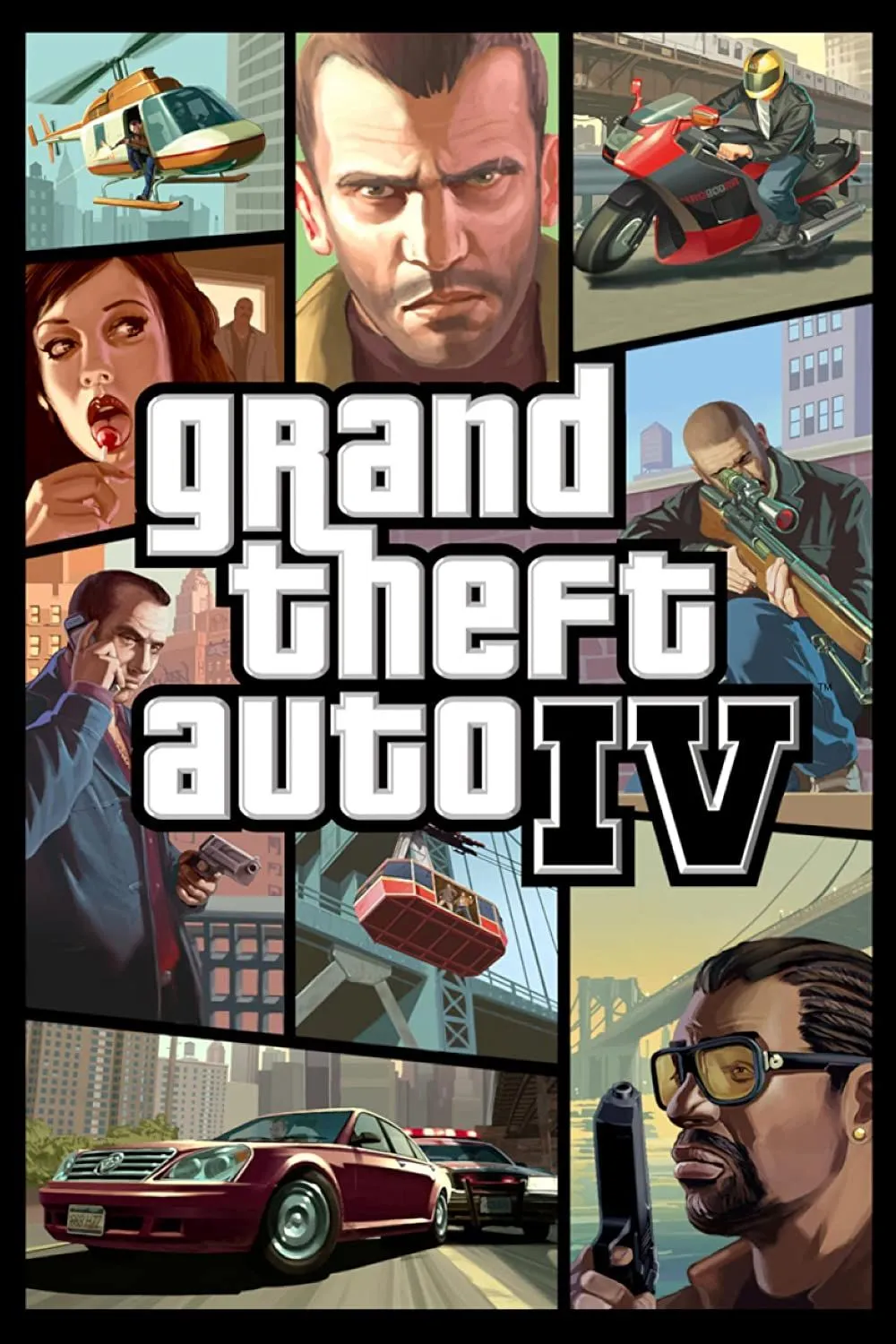 Niko Bellic trong Grand Theft Auto IV, đại diện cho cốt truyện sâu sắc và trưởng thành