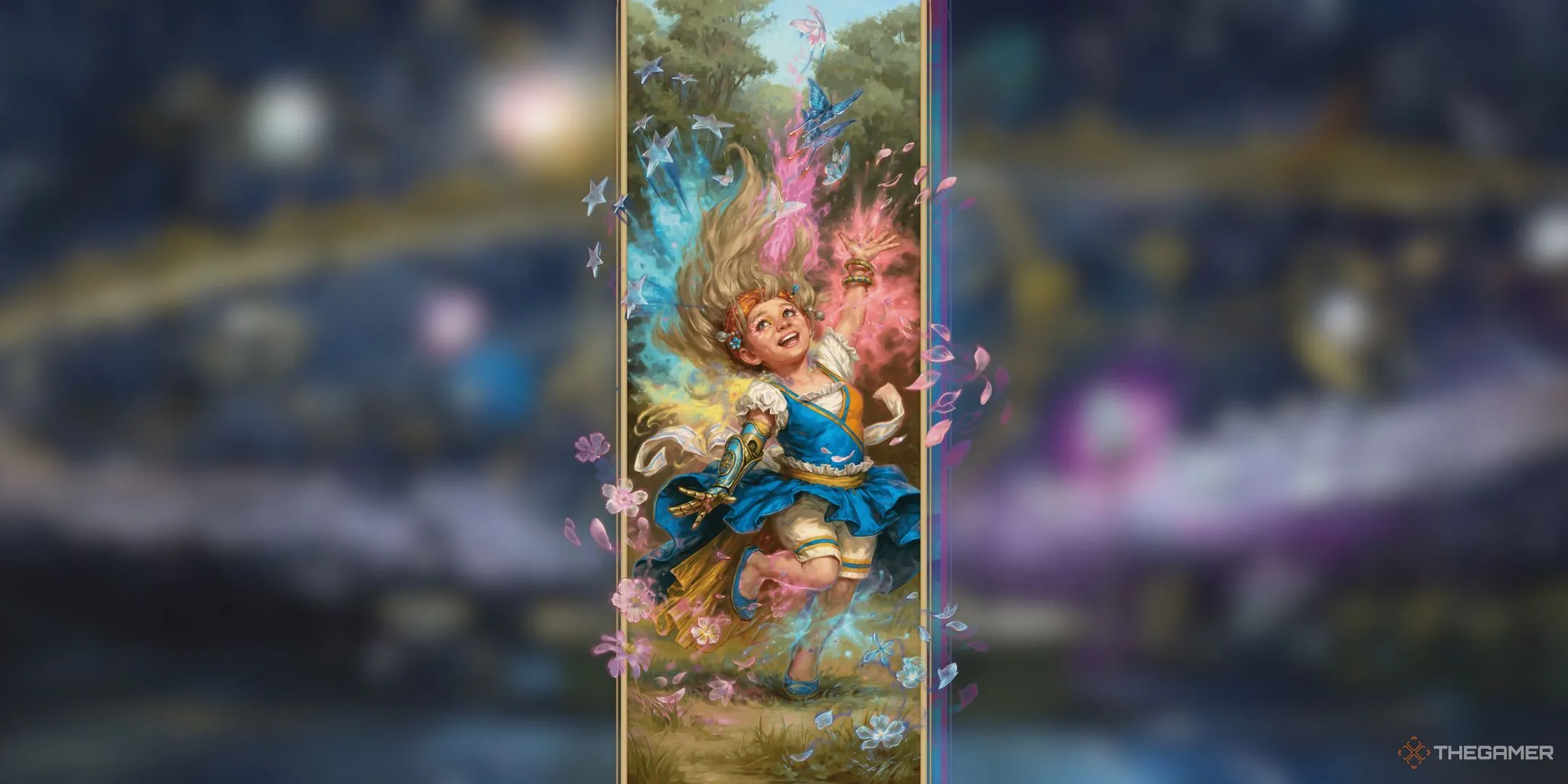Phù thủy Ma thuật Hoang dã (Wild Magic Sorcerer) thể hiện sức mạnh khó lường trong D&amp;D.