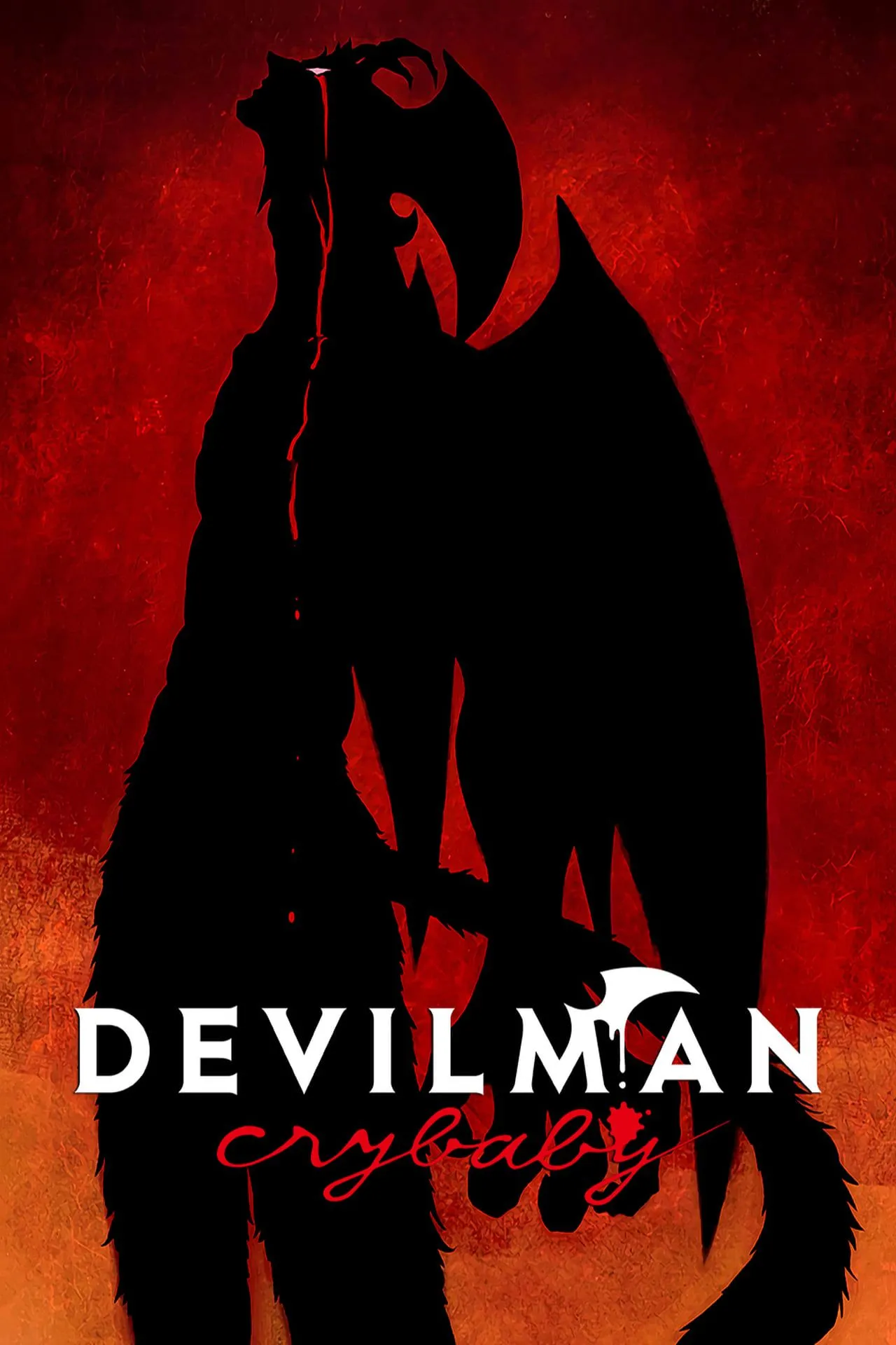 Poster chính thức của &quot;Devilman Crybaby&quot;, nhấn mạnh phong cách nghệ thuật độc đáo và tông màu u tối của series.