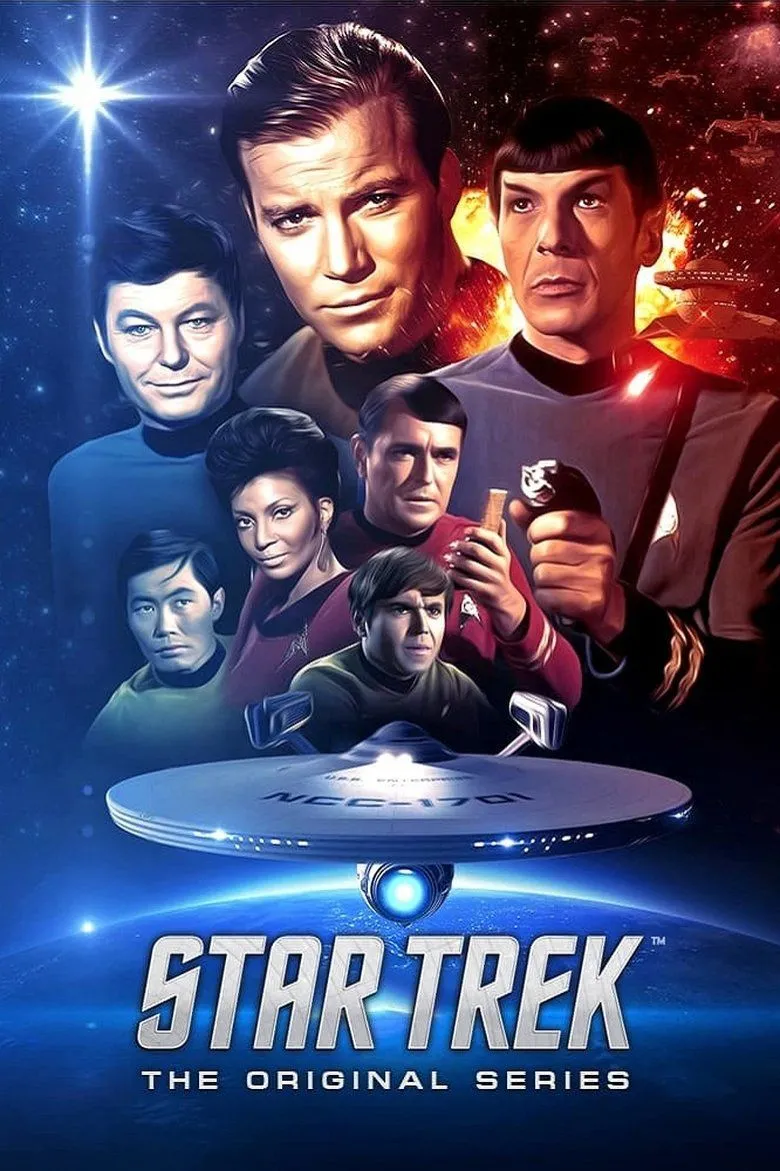 Poster chính thức của Star Trek: The Original Series, loạt phim kinh điển mở ra Vũ trụ Gương