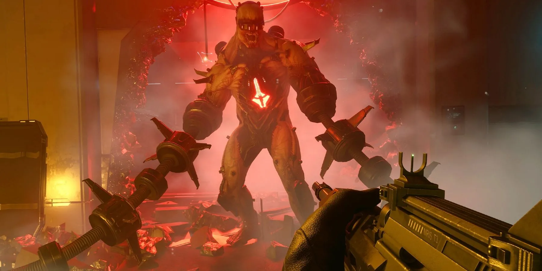 Quái vật Fleshpound biểu tượng trong Killing Floor 3 đang tấn công, thể hiện lối chơi hành động dữ dội của KF3