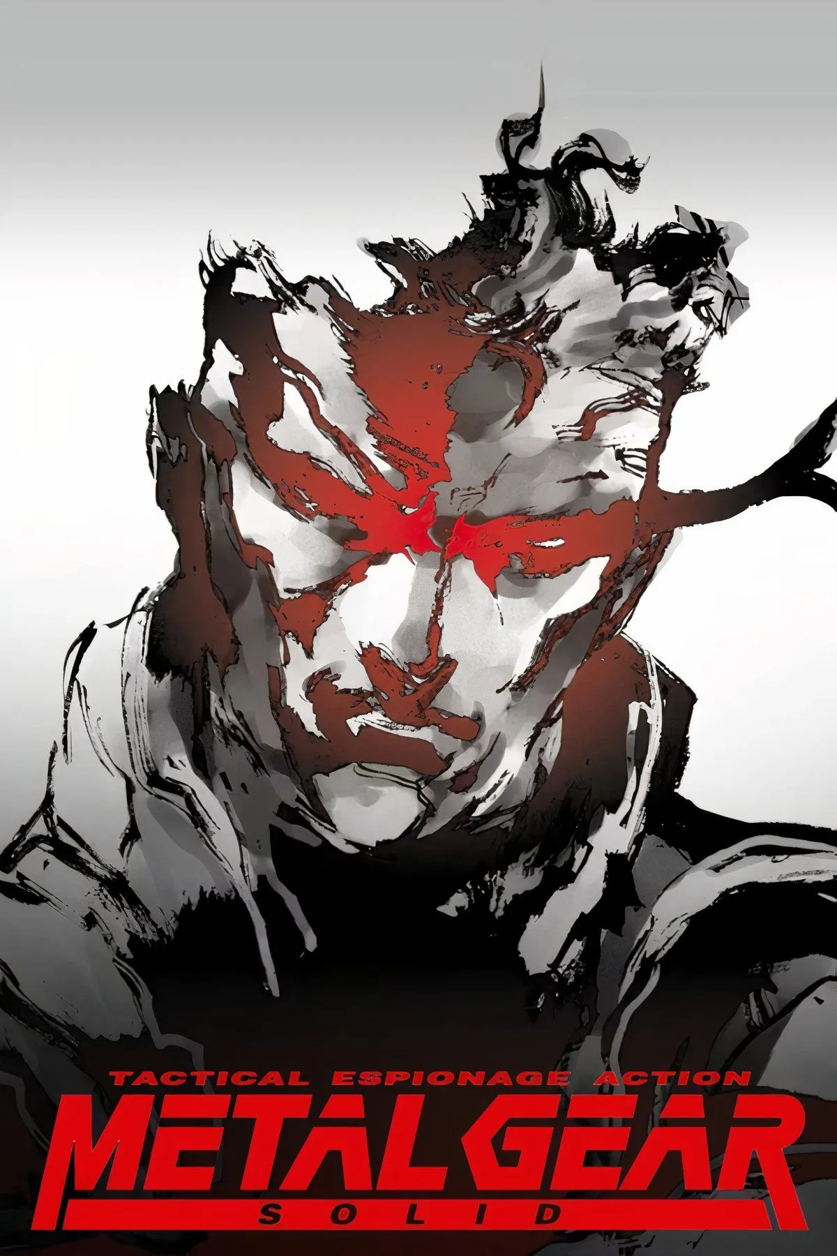 Solid Snake đối mặt với một Metal Gear REX trong Metal Gear Solid