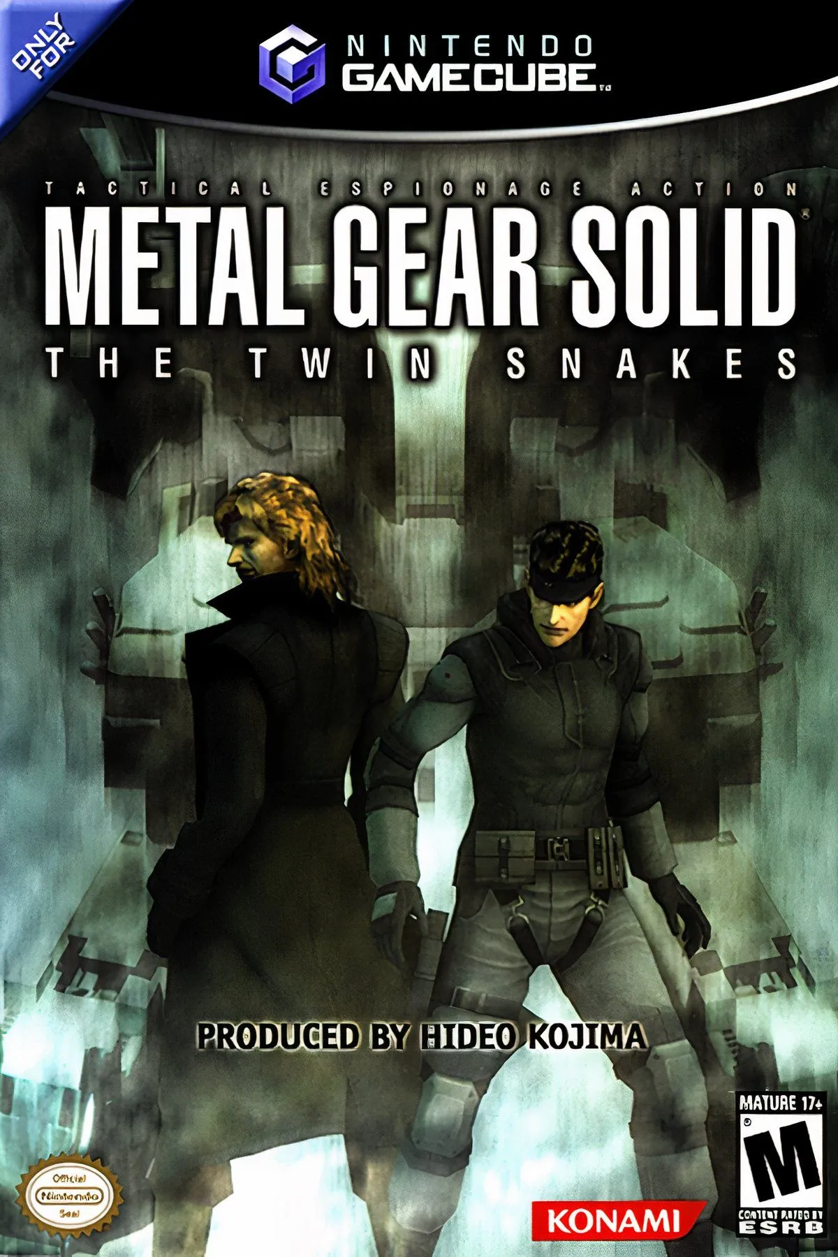 Solid Snake trong Metal Gear Solid The Twin Snakes, phiên bản remake cho GameCube