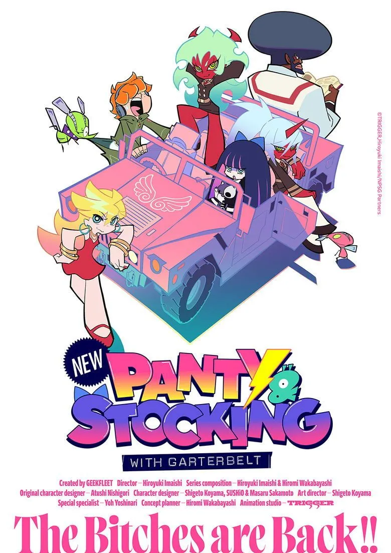 Sự trở lại đầy táo bạo của New Panty &amp; Stocking with Garterbelt sau nhiều năm chờ đợi