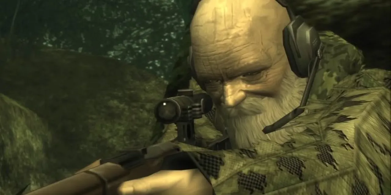 The End, tay bắn tỉa lão luyện trong Metal Gear Solid 3 Snake Eater PS2