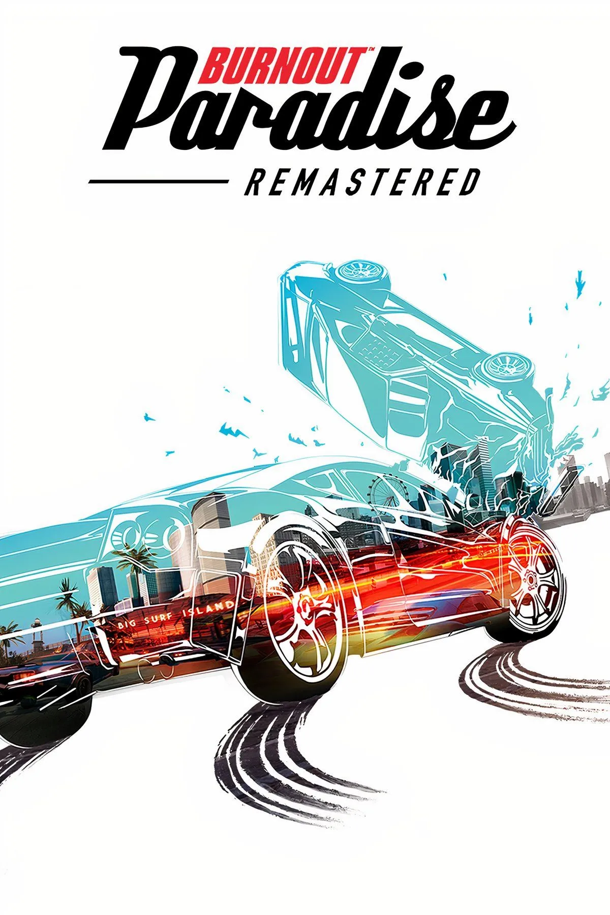 Tựa game đua xe thế giới mở Burnout Paradise với những pha va chạm mãn nhãn