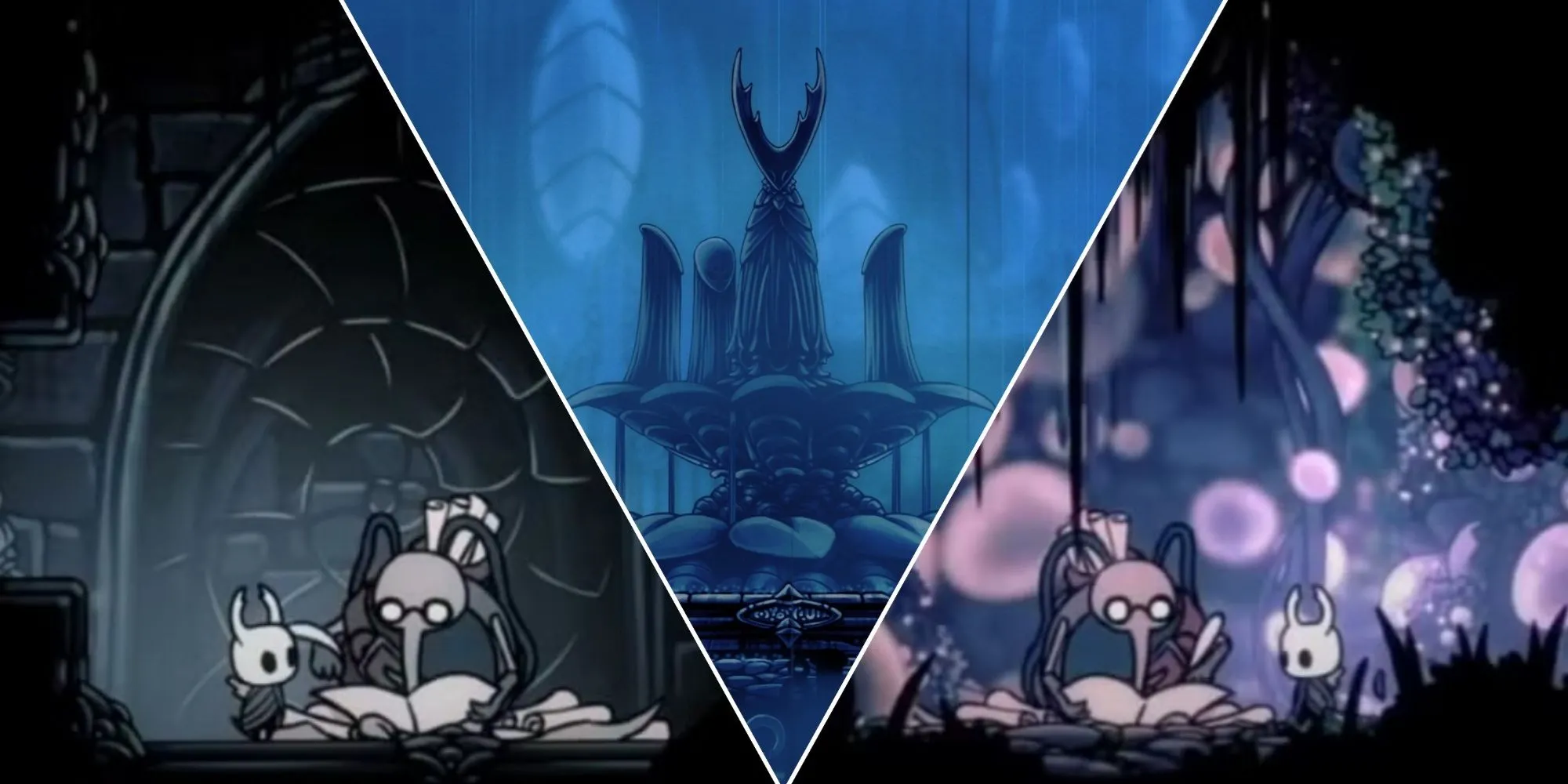 Tuyển tập một số hình ảnh từ Hollow Knight, game có khu vực Path of Pain đầy thử thách