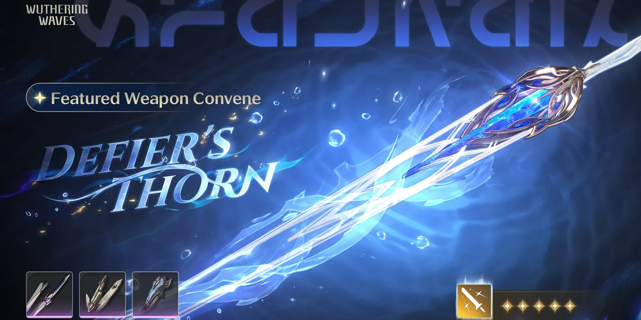 Vũ khí Defier's Thorn Wuthering Waves lịch sử banner