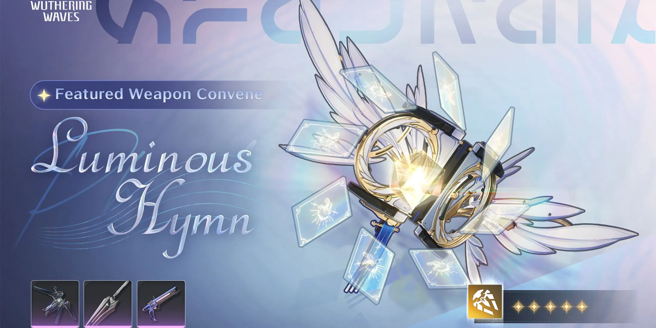Vũ khí Luminous Hymn Wuthering Waves lịch sử banner