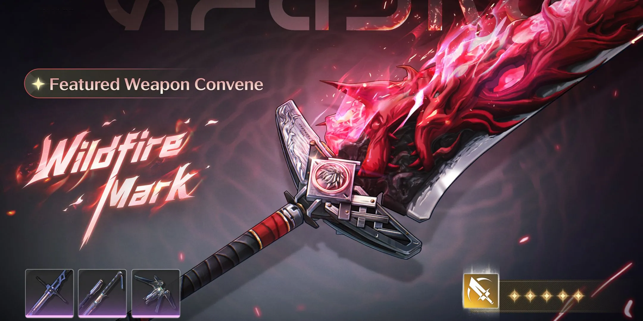 Vũ khí Wildfire Mark Wuthering Waves lịch sử banner