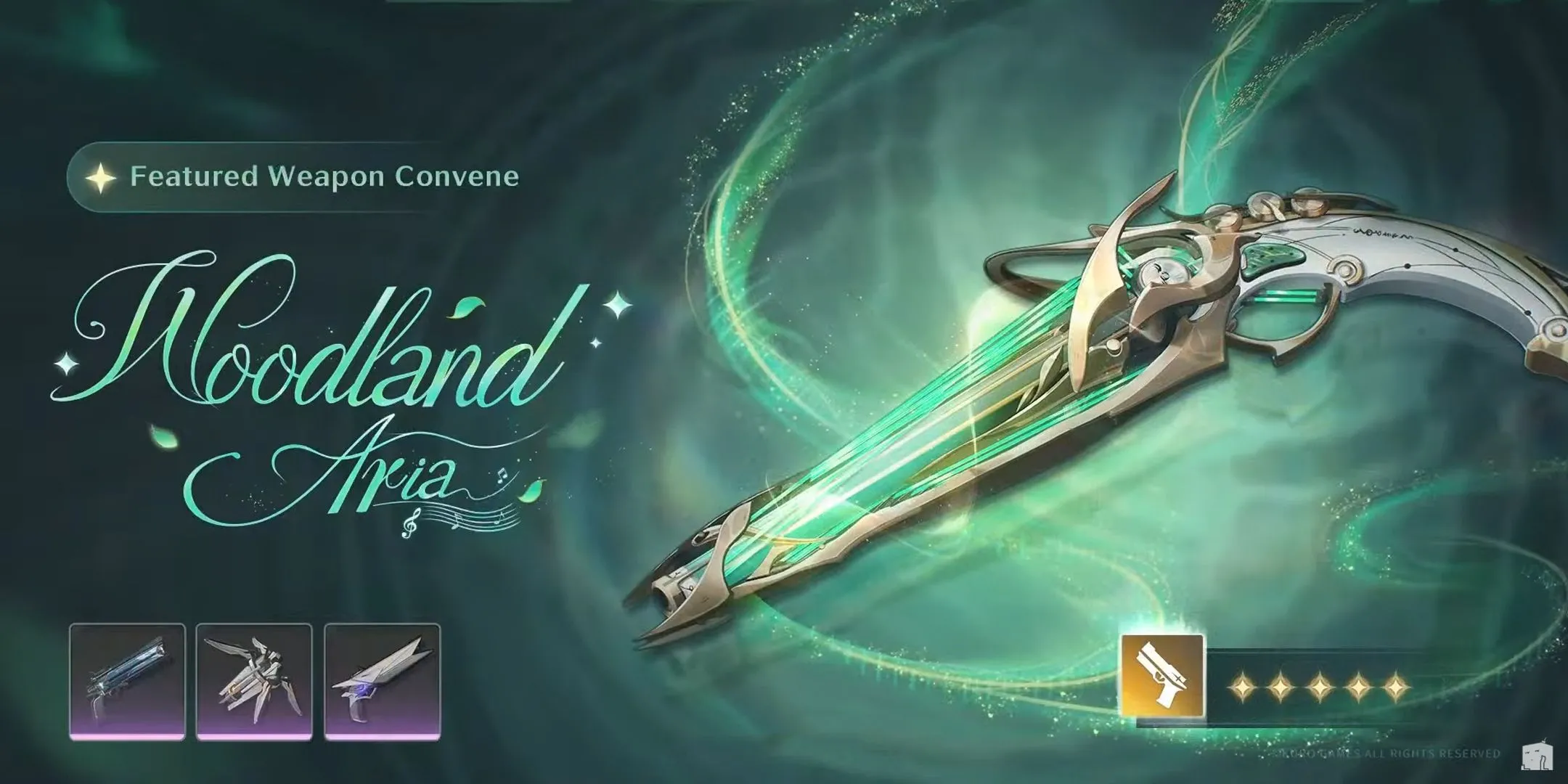 Vũ khí Woodland Aria Wuthering Waves lịch sử banner