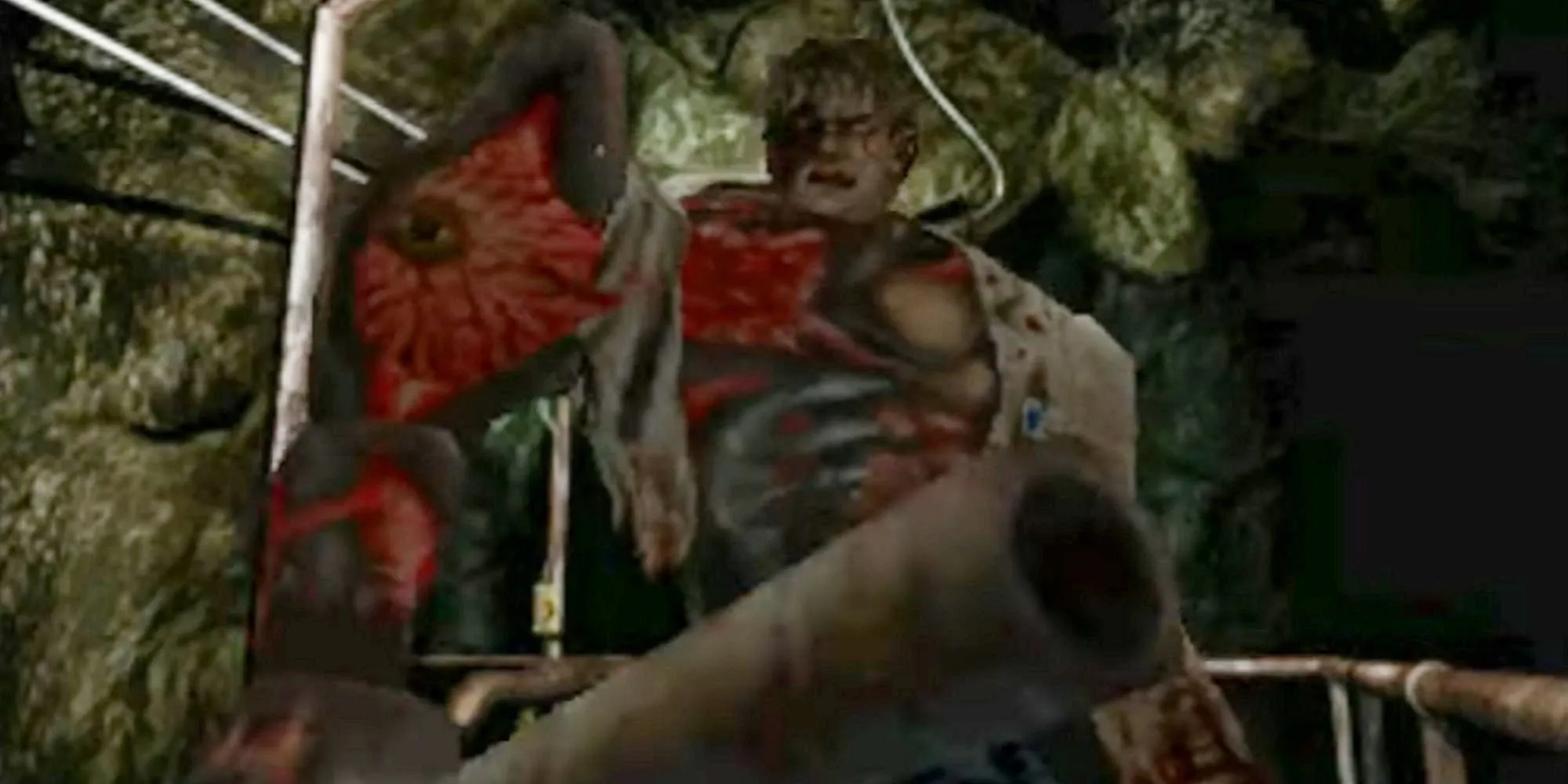 William Birkin với hình dạng đột biến G-Virus trong Resident Evil 2