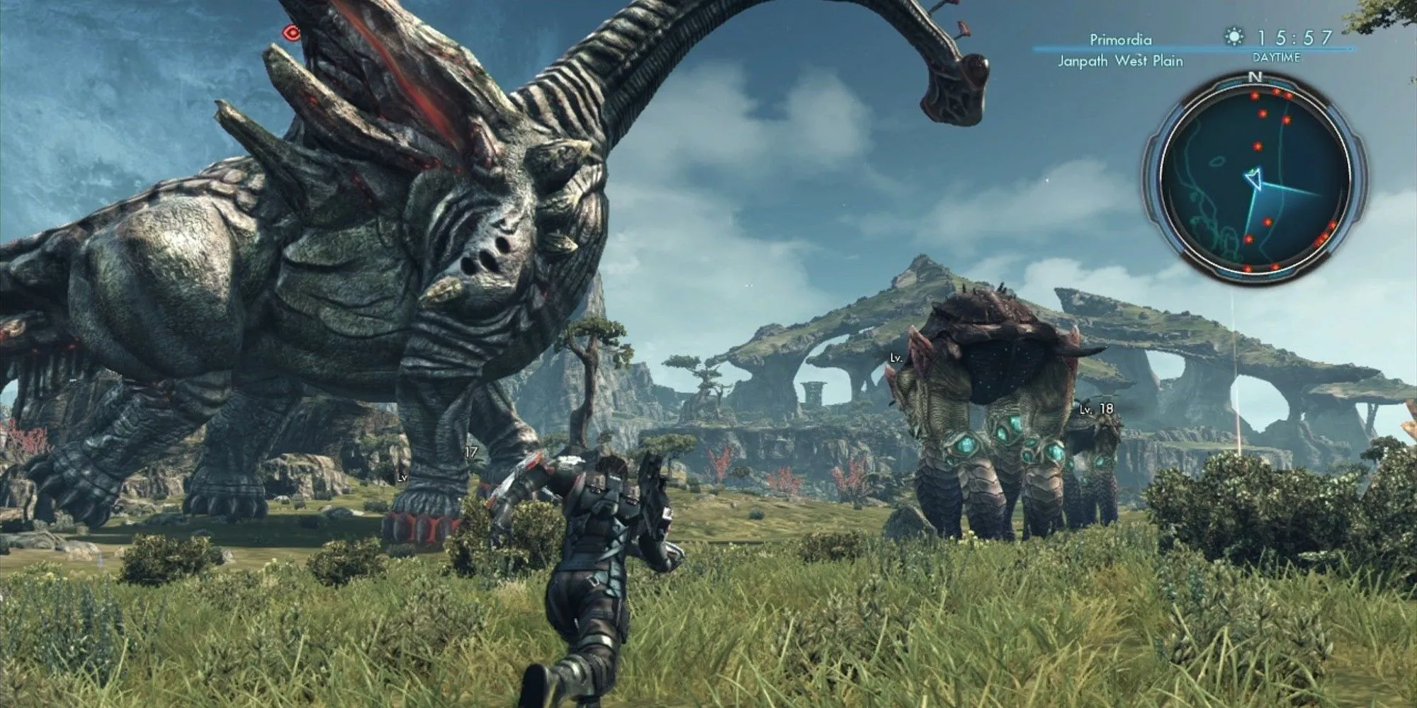 Xenoblade Chronicles X futuristic open world